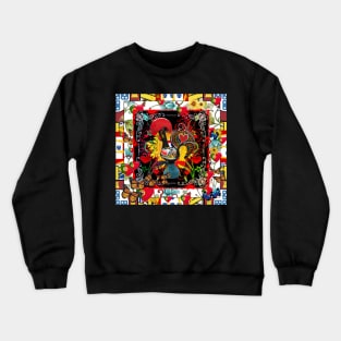 Galo de Barcelos, Portugal Crewneck Sweatshirt